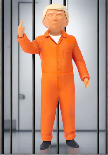 Prison Suit Trump Action Figure