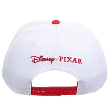 Load image into Gallery viewer, Toy Story Pizza Planet Pre-Curved Snapback Baseball Cap