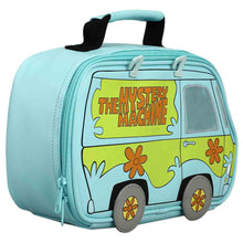 Load image into Gallery viewer, SCOOBY DOO MYSTERY MACHINE DIE CUT INSULATED LUNCH TOTE
