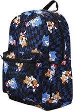 Load image into Gallery viewer, SONIC THE HEDGEHOG AOP SUBLIMATED LAPTOP BACKPACK