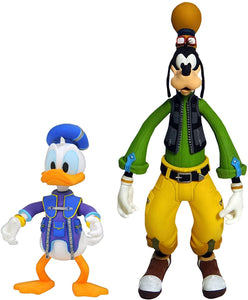 DIAMOND SELECT TOYS Kingdom Hearts 3: Goofy & Donald Action Figure 2 Pack