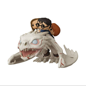 Harry Potter Ukrainian Ironbelly with Harry, Ron, and Hermione Pop! Vinyl Ride