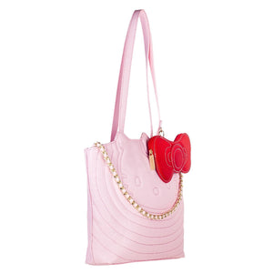 Hello Kitty Pink Quilted Shoulder Bag