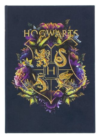 Harry Potter Hogwarts Floral Notebook