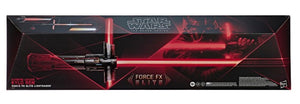 Star Wars The Black Series Supreme Leader Kylo Ren Force FX Elite Lightsaber with Advanced LED, Sound Effects