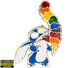 Load image into Gallery viewer, Lilo &amp; Stitch Rainbow Ice Cream Stitch Enamel Pin - Entertainment Earth Exclusive