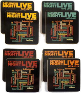 Saturday Night Live 40th Anniversary Coasters Set of 8