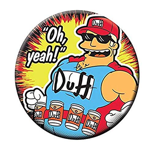 Fox Duff Man Button Opener Magnet