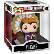 Load image into Gallery viewer, Disney Villains Evil Queen on Throne Deluxe Pop! Vinyl Figure