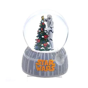 Star Wars Musical Stormtrooper and Tree 4-Inch Water Globe