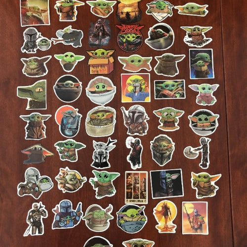 Baby Yoda Stickers (50 Pack)